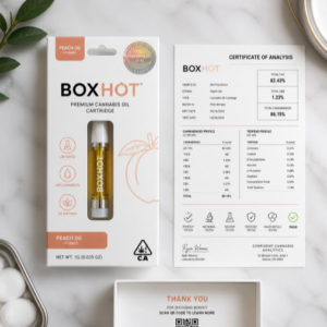 BOXHOT Peach OG Cartridge