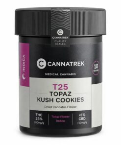Cannatrek T25 Topaz Kush Cookies for sale