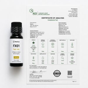 MedCan FX01 THC Oil