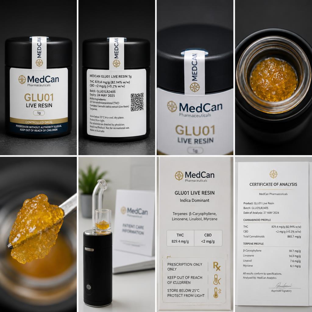 MedCan GLU01 Live Resin