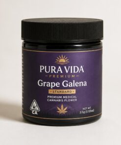 Pura Vida Grape Galena medical cannabis flower