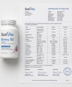 SatiVite Biriny 50 medicinal cannabis dried flower