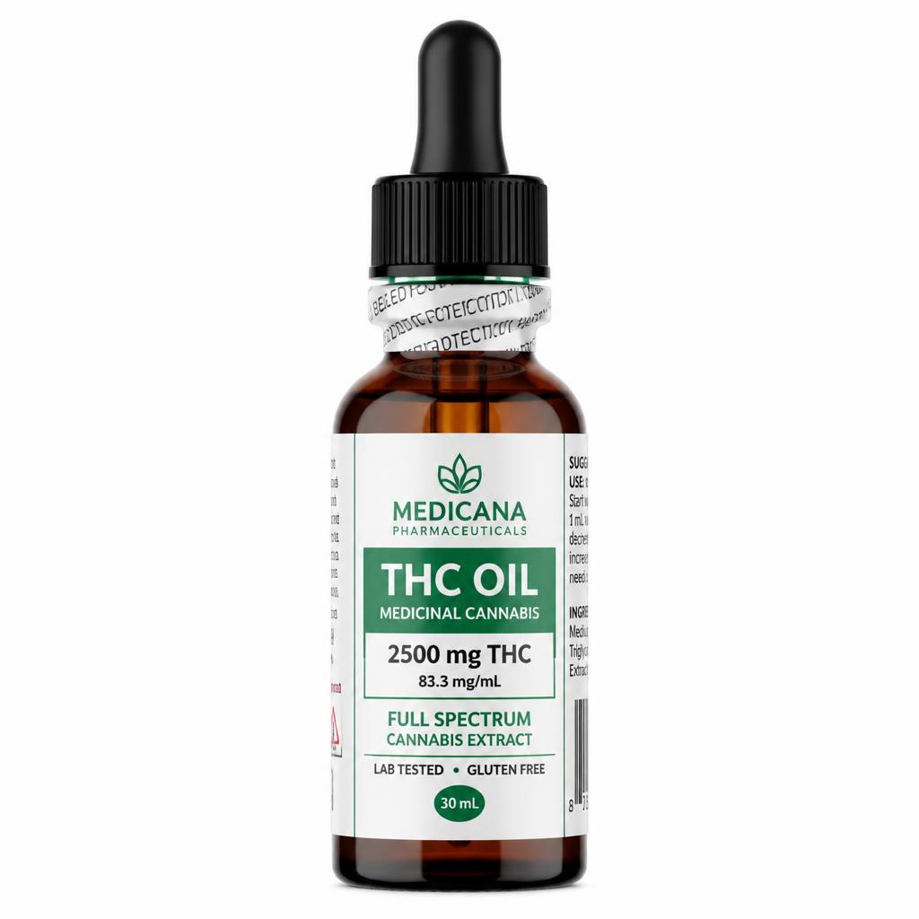 Tasmanian Botanics T25 THC Oil