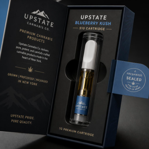 Upstate Blueberry Kush 510 Cartridge