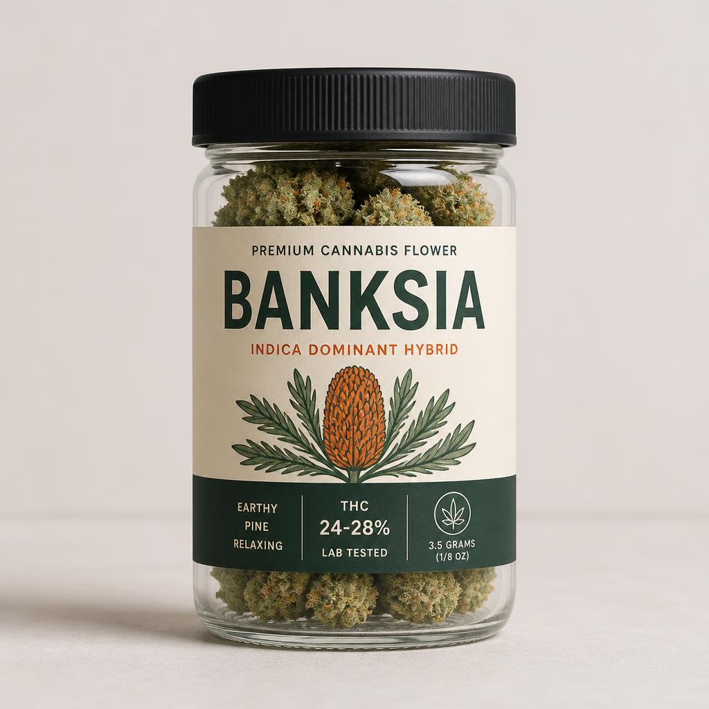 Wild Flower Banksia Standard Premium Medical Cannabis Flower Wild Flower Banksia Standard Premium Medical Cannabis Flower