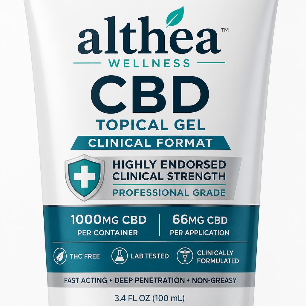 Althea CBD Topical Gel medical cannabis 1 Althea CBD Topical Gel medical cannabis