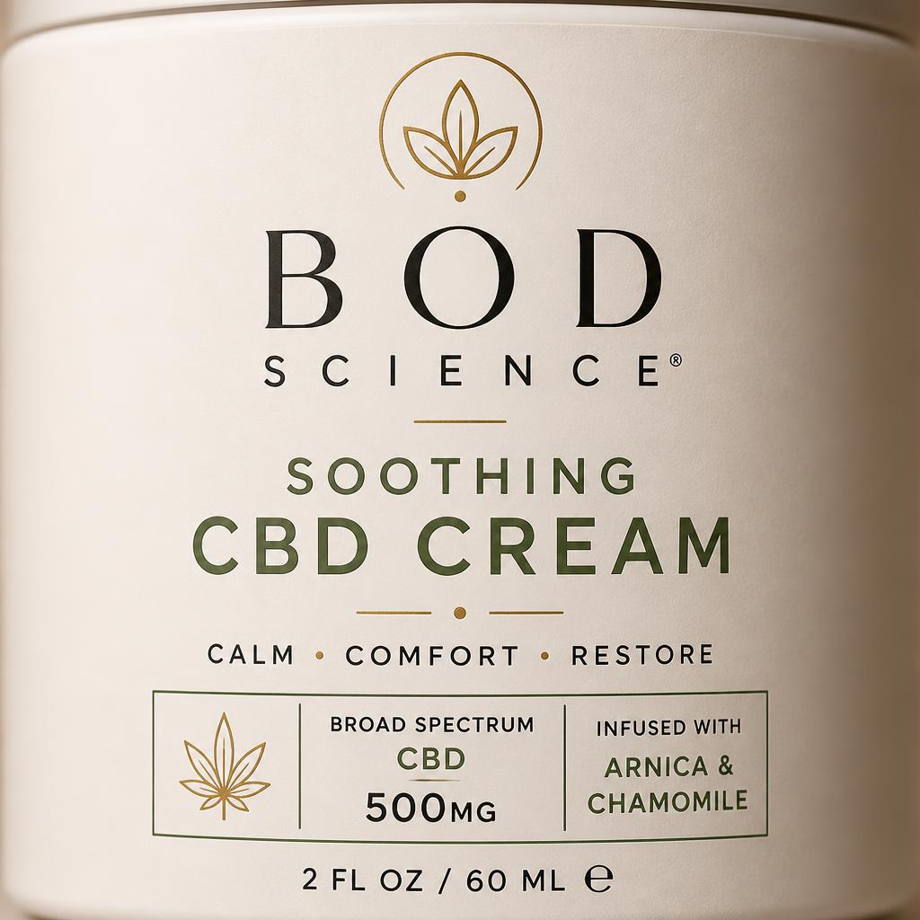 Bod Science Soothing CBD Cream 1 Bod Science Soothing CBD Cream