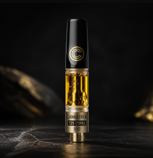 Cannatrek T25 Topaz 510 Vape Cartridge- Cannatrek T25 Topaz 510 Vape Cartridge
