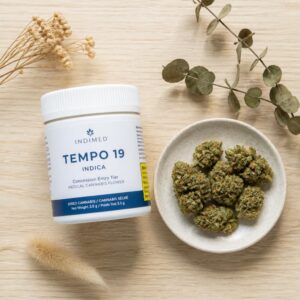 Indimed Tempo 19 Indica Concession Entry Tier Medical Cannabis Flower Indimed Tempo 19 Indica medical cannabis flower