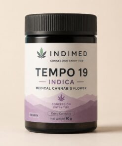 Indimed Tempo 19 Indica medical cannabis flower