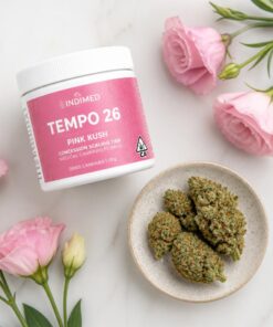 Indimed Tempo 26 Pink Kush medical cannabis flower