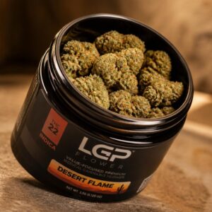 LGP Flower THC 22 Desert Flame medical cannabis flower