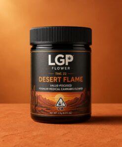 LGP Flower THC 22 Desert Flame medical cannabis flower