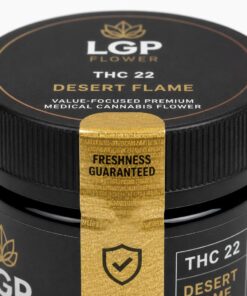 LGP Flower THC 22 Desert Flame medical cannabis flower