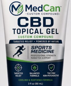 MedCan Custom Compound CBD Topical Gel