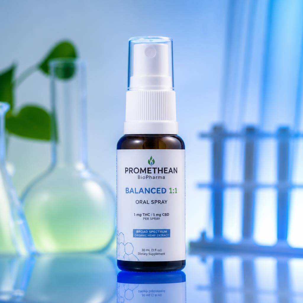 Promethean BioPharma Balanced 1:1 Oral Spray Promethean BioPharma Balanced 1:1 Oral Spray