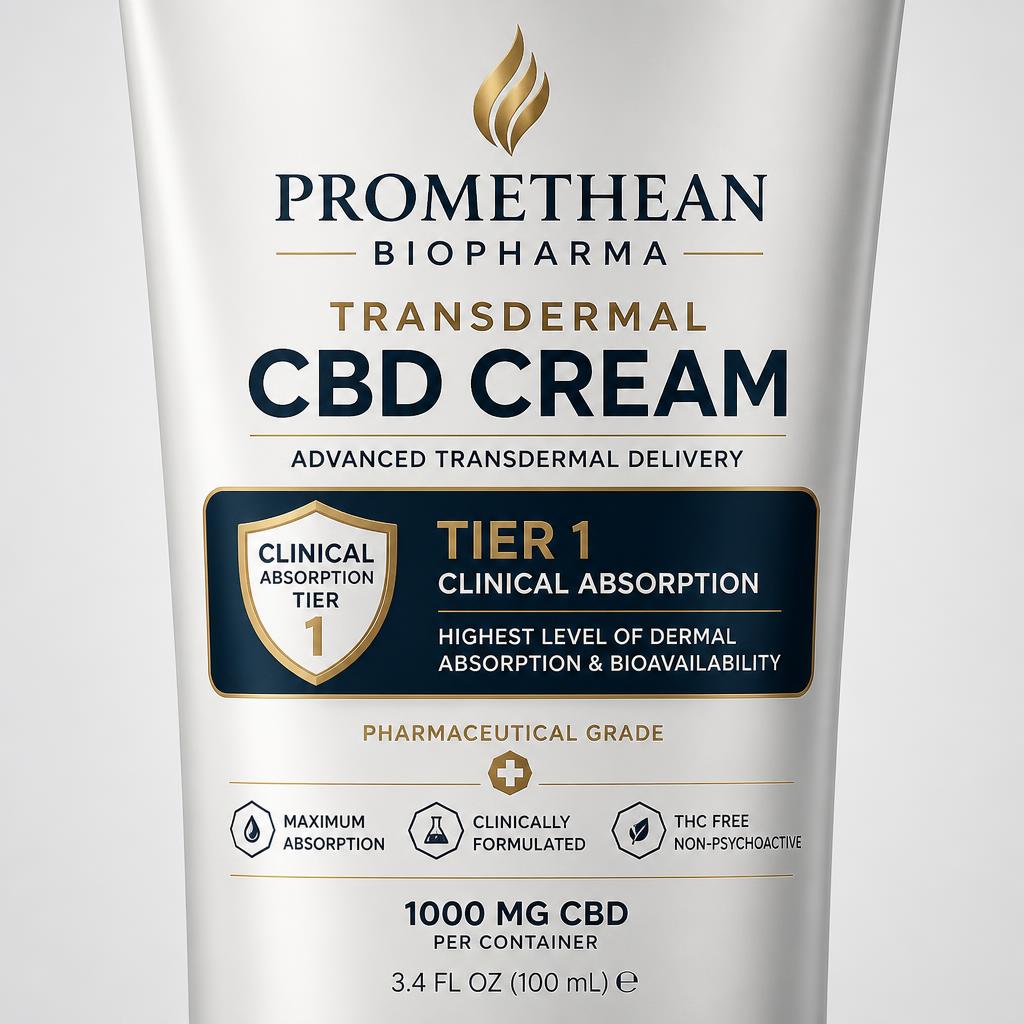 Promethean BioPharma Transdermal CBD Cream