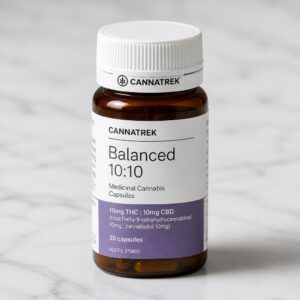 balanced THC CBD capsules routine maintenance 