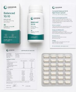 balanced THC CBD capsules routine maintenance