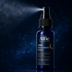 buy Alfie Therapeutics CBN night drops spray