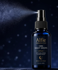 buy Alfie Therapeutics CBN night drops spray