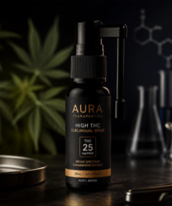 buy Aura Therapeutics high THC sublingual spray