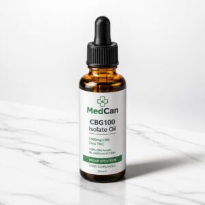pure CBG isolate oil anti-inflammatory
