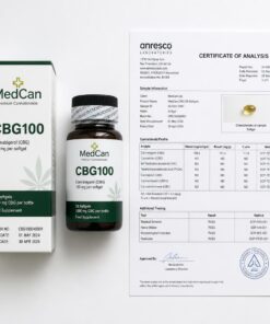 Alternative view of Pure CBG Isolate Oil Anti-Inflammatory by MedCan